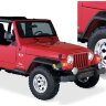 Расширители колесных арок Jeep Wrangler TJ 00-06 к-кт 4 шт. Pocket Style Bushwacker 10917-07