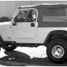 Расширители колесных арок Jeep Wrangler TJ 00-06 к-кт 4 шт. Pocket Style Bushwacker 10917-07