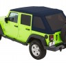 Мягкая крыша софт топ Jeep Wrangler JK 07-18 4 Door (Navy Blue) Trektop Glide Bestop 5492369