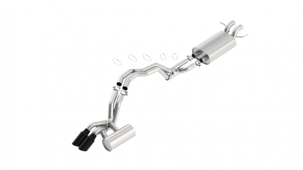Выхлопная система Lincoln Navigator 4WD 18-22 Borla 140744