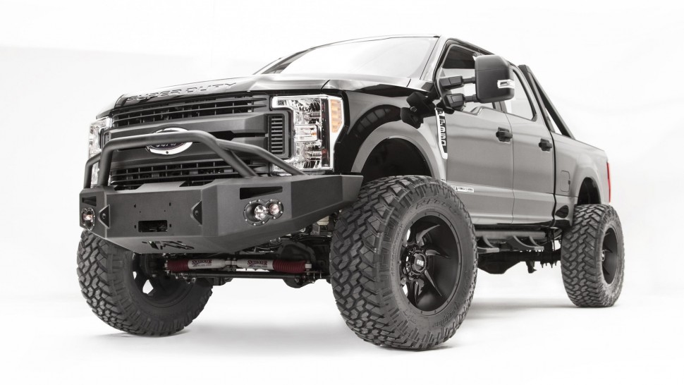 Передний бампер Premium Ford F-250/F-350 05-07 Fab Fours FS05-A1251-1
