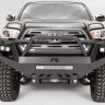 Передний бампер с центральной дугой Vengeance Toyota Tacoma 16-22 Fab Fours TT16-D3653-1