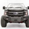 Передний бампер Premium с центаральной дугой Ford F-250/F-350 05-07 Fab Fours FS05-A1252-1