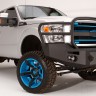 Передний бампер Premium с центаральной дугой Ford F-250/F-350 05-07 Fab Fours FS05-A1252-1