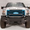 Передний бампер Premium с центаральной дугой Ford F-250/F-350 05-07 Fab Fours FS05-A1252-1