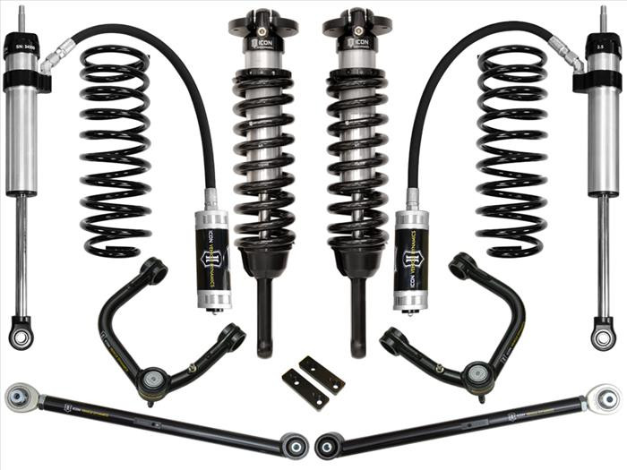 Система подвески 0-3.5" с трубчатыми рычагами Stage 4 Toyota FJ Cruiser/4Runner 03-09 ICON K53054T
