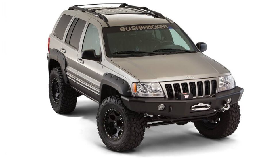 Расширители колесных арок Jeep Grand Cherokee 00-04 к-кт 4 шт. Cut Out Bushwacker 10926-07