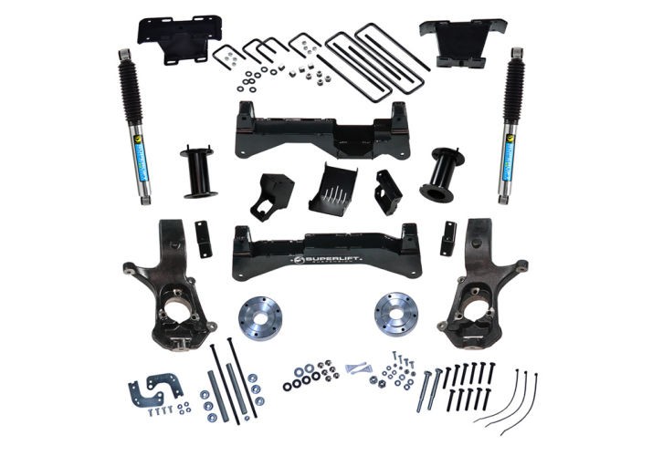Лифт комплект подвески 8" Chevrolet Silverado 1500/GMC Sierra 1500 14-19 (Bilstein Shocks) Superlift K899B