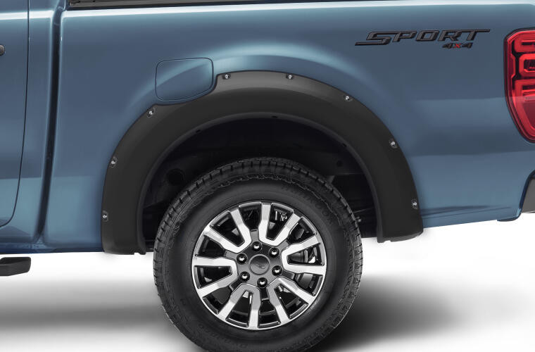 Расширители колесных арок Ford Ranger 19-22 6'1" к-кт 2шт зад Pocket Style Bushwacker 20122-02