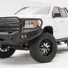 Передний бампер Premium с дугами GMC Canyon 15-19 Fab Fours GC15-H3450-1