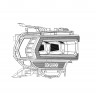 Комплект передних фар Dodge Ram 2500 19-22 LUXX-Series AlphaRex 880550