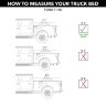 Ролета с электроприводом и T-Slot Рельсами Ford F-150 15-20 5'7" E-Series XT Roll-N-Lock 101E-XT