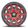 Колесный диск Icon Vehicle Dynamics Victory Satin Black With Red Tint 17x8.5 ET+6 3017856350SBRT