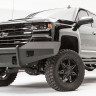 Передний бампер Black Steel Elite Chevrolet Silverado 1500 16-18 Fab Fours CS16-R3861-1