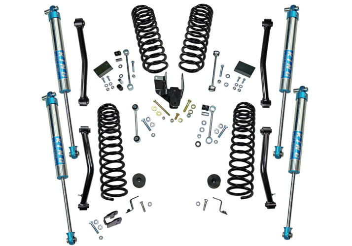 Лифт комплект подвески 4" Jeep Wrangler JL 18-22 4 Door (King 2.0 Shocks) Superlift K184KG
