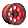 Колесный диск KMC Wheels Chase Candy Red W/Black Lip 17x9 ET KM54879050900