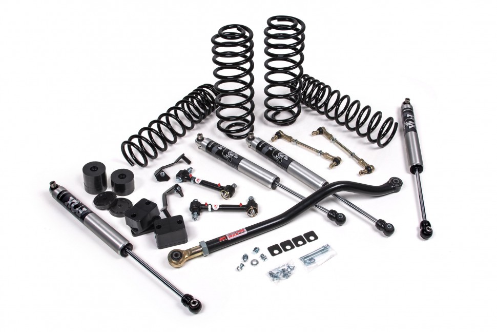 Лифт кит подвески 3.5" J-Venture Jeep Wrangler JL 20-22 4Door с амортизаторами Jspec JKS JSPEC158K