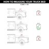 Ролета с электроприводом и T-Slot Рельсами Ford F-150 15-20 6'7" E-Series XT Roll-N-Lock 102E-XT