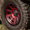 Колесный диск Icon Vehicle Dynamics Victory Satin Black With Red Tint 17x8.5 ET 3017856547SBRT