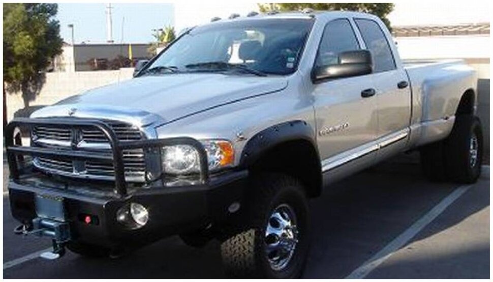Расширители колесных арок Dodge Ram 1500/2500/3500 02-09 перед 2шт. Pocket Style Bushwacker 50017-02
