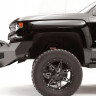 Передний бампер с центральной дугой Black Steel Elite Chevrolet Silverado 1500 16-18 Fab Fours CS16-R3862-1