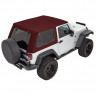 Мягкая крыша софт топ Jeep Wrangler JK 07-18 2 Door (Crushed Red Pepper Twill) Trektop Bestop 5486268