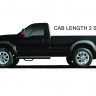 Защитные боковые пороги Chevrolet Silverado/GMC Sierra 2500/3500 15-17 Standard Cab Nerf N-FAB C1546RC