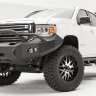 Передний бампер Premium с центаральной дугой GMC Canyon 15-19 Fab Fours GC15-H3452-1