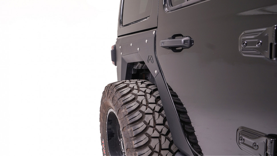 Защита заднего крыла Jeep Wrangler JL 18-22 Fab Fours JL2001-1