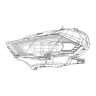Комплект передних фар Ford Mustang 18-22 NOVA-Series AlphaRex 880257