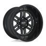 Колесный диск Moto Metal Deep Six Gloss Black Milled 20x10 ET-18 MO80021068318N