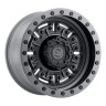 Колесный диск Black Rhino Abrams Textured Matte Gunmetal 17x8.5 ET 1785ABR006135G87