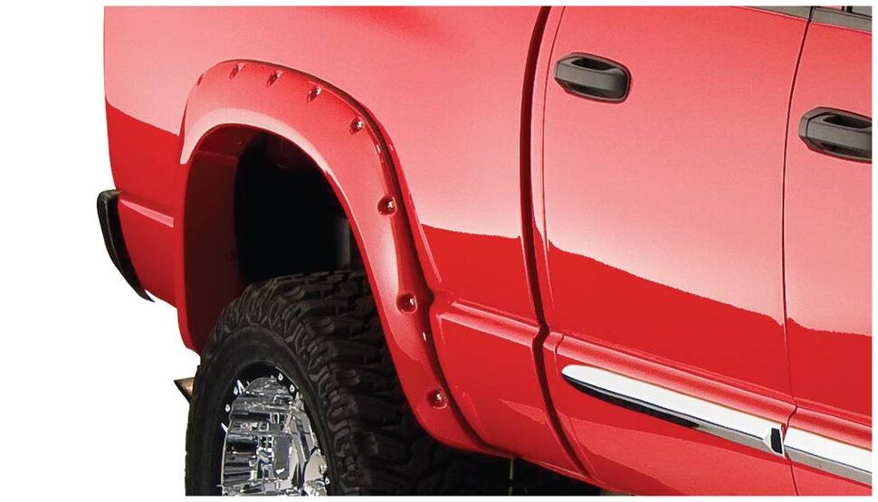 Расширители колесных арок Dodge Ram 1500/2500/3500 02-09 задн 2шт. Pocket Style Bushwacker 50018-02
