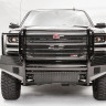 Передний бампер с защитной дугой Black Steel Chevrolet Silverado 1500 16-18 Fab Fours CS16-K3860-1