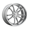 Колесный диск Asanti Wheels Sigma Brushed Silver W/Chrome Lip 24x9 ET+32 ABL23-24901232SL