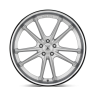 Колесный диск Asanti Wheels Sigma Brushed Silver W/Chrome Lip 24x9 ET+32 ABL23-24901232SL