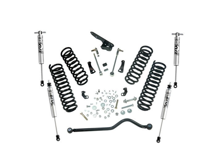 Лифт комплект подвески 4" Jeep Wrangler JK 07-18 2 Door (Fox 2.0 Shocks) Superlift K905F