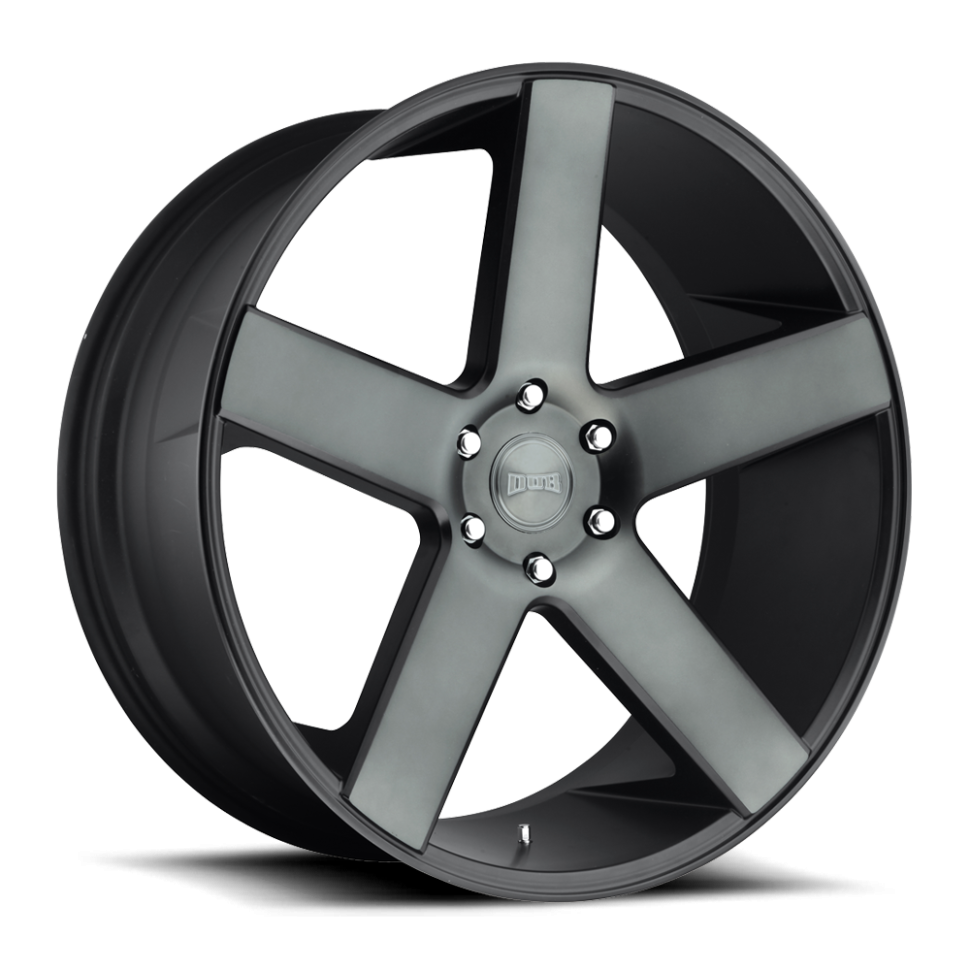 Колесный диск DUB Wheels Baller S116 Matte Black Double Dark Tint 22x8.5 ET+38 S116228565+38