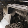 Расширители колесных арок задние модульные Jeep Wrangler JL 18-22 Fab Fours JK1007-1