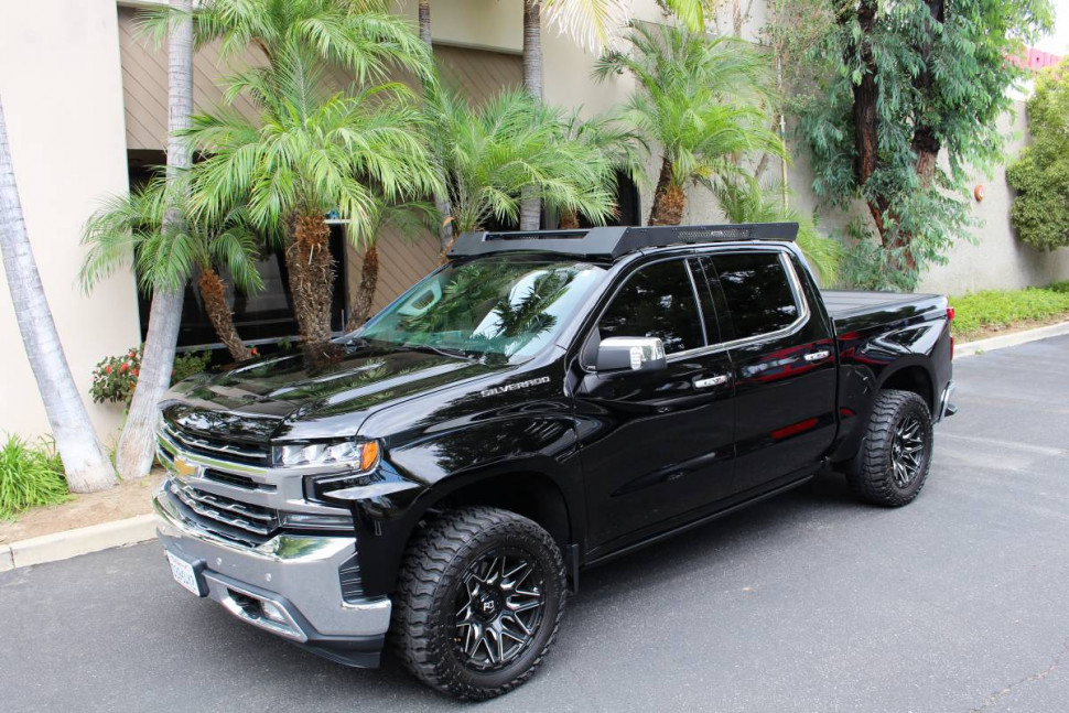 Багажник на крышу Chevrolet Silverado/GMC Sierra 1500 19-23 Ceros Go Rhino 5933110T