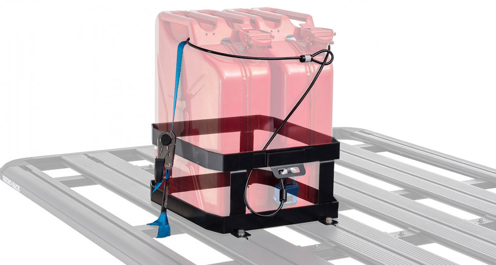 Двойной вертикальный держатель для канистр Rhino-Rack 43151