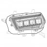 Комплект передних фар Toyota 4Runner 10-13 NOVA-Series AlphaRex 880758