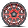 Колесный диск Icon Vehicle Dynamics Victory Satin Black With Red Tint 17x8.5 ET 3017859447SBRT