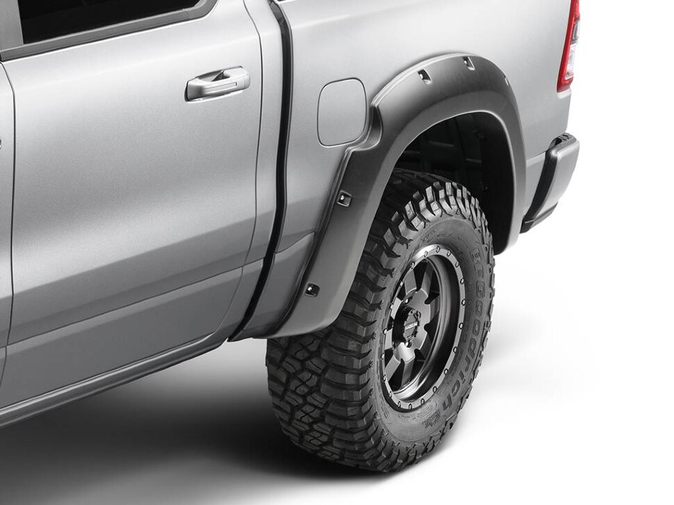 Расширители колесных арок Dodge Ram 1500 19-25 задн 2шт. Pocket Style Bushwacker 50054-02