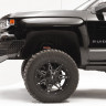 Передний бампер с центральной дугой Black Steel Chevrolet Silverado 1500 16-18 Fab Fours CS16-K3862-1