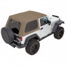 Мягкая крыша софт топ Jeep Wrangler JK 07-18 2 Door (Pebble Beige Twill) Trektop Bestop 5486274