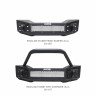 Передний бампер под лебедку Jeep Gladiator JT/Wrangler JK/JL 07-23 Rockline Stubby Go Rhino 331100T