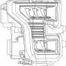 Комплект передних фар Ford F-150 15-17 NOVA-Series AlphaRex 880151