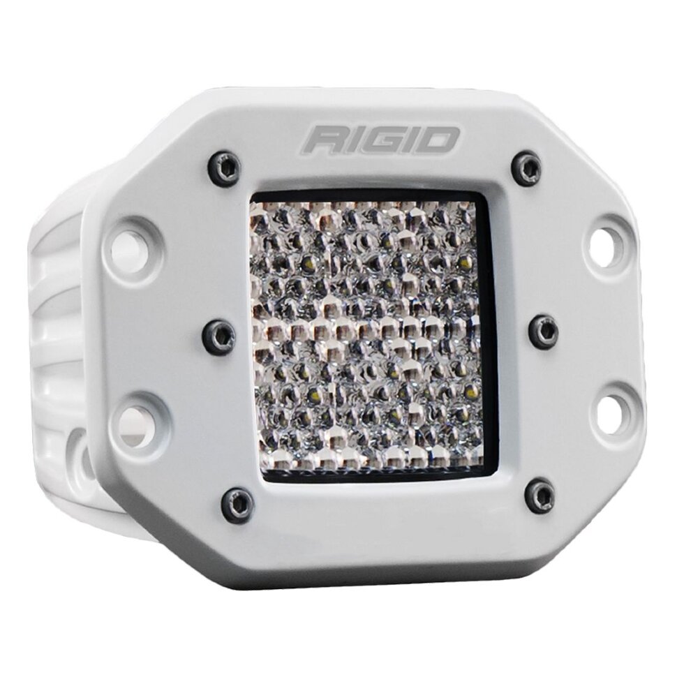 Дополнительная Led фара скрытого монтажа 3x3" Flood/Diffused D-Series Rigid Industries 611513