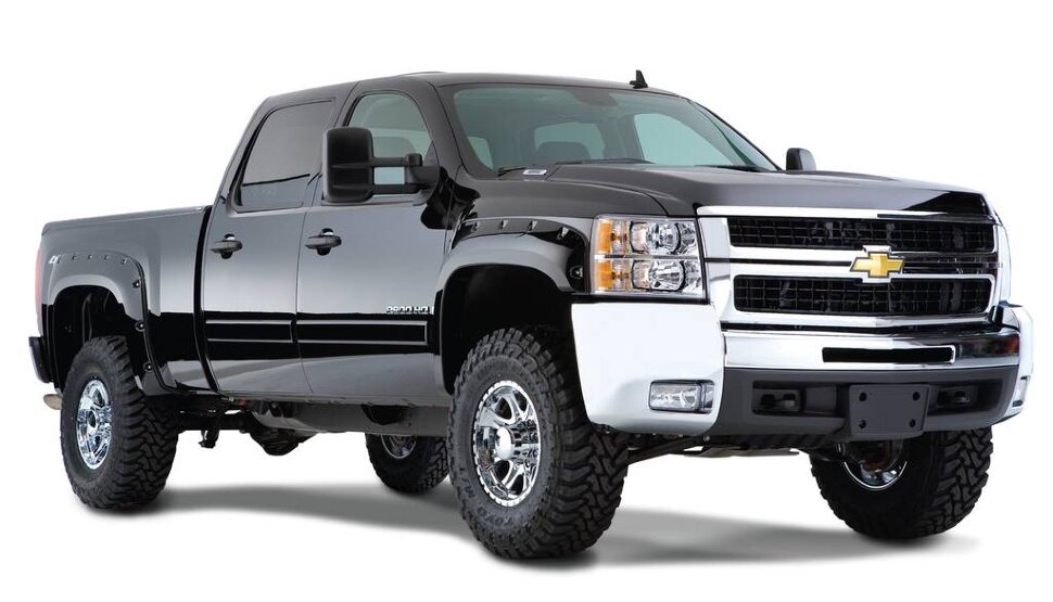 Расширители колесных арок Chevrolet Silverado 1500/2500/3500 07-14 к-кт 4 шт. Cut Out Bushwacker 40949-02